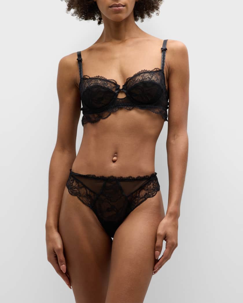 Lise Charmel Feerie Couture Scalloped Lace Thong