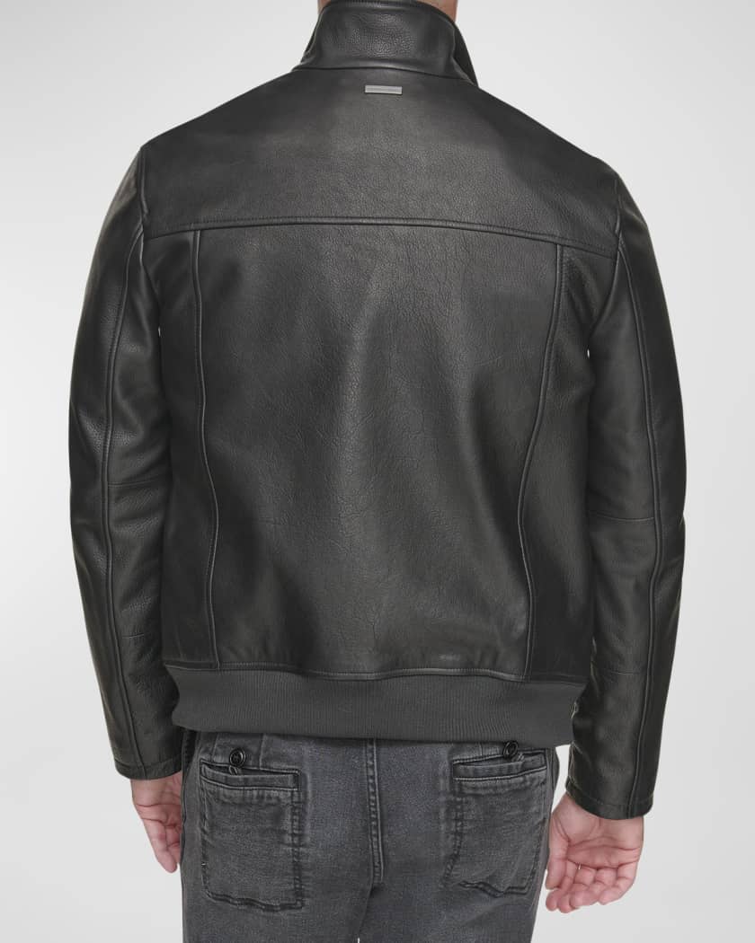 Andrew marc leather bomber jacket shop