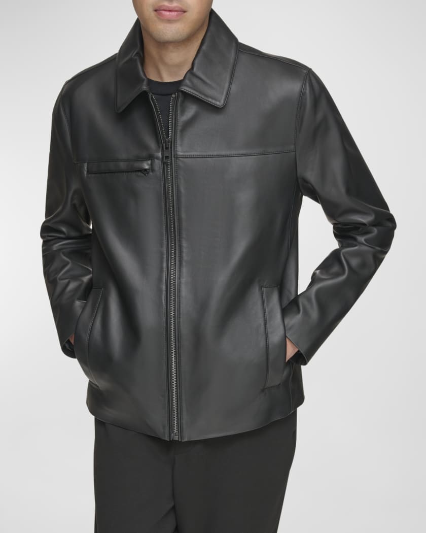 Neiman marcus mens leather jacket deals