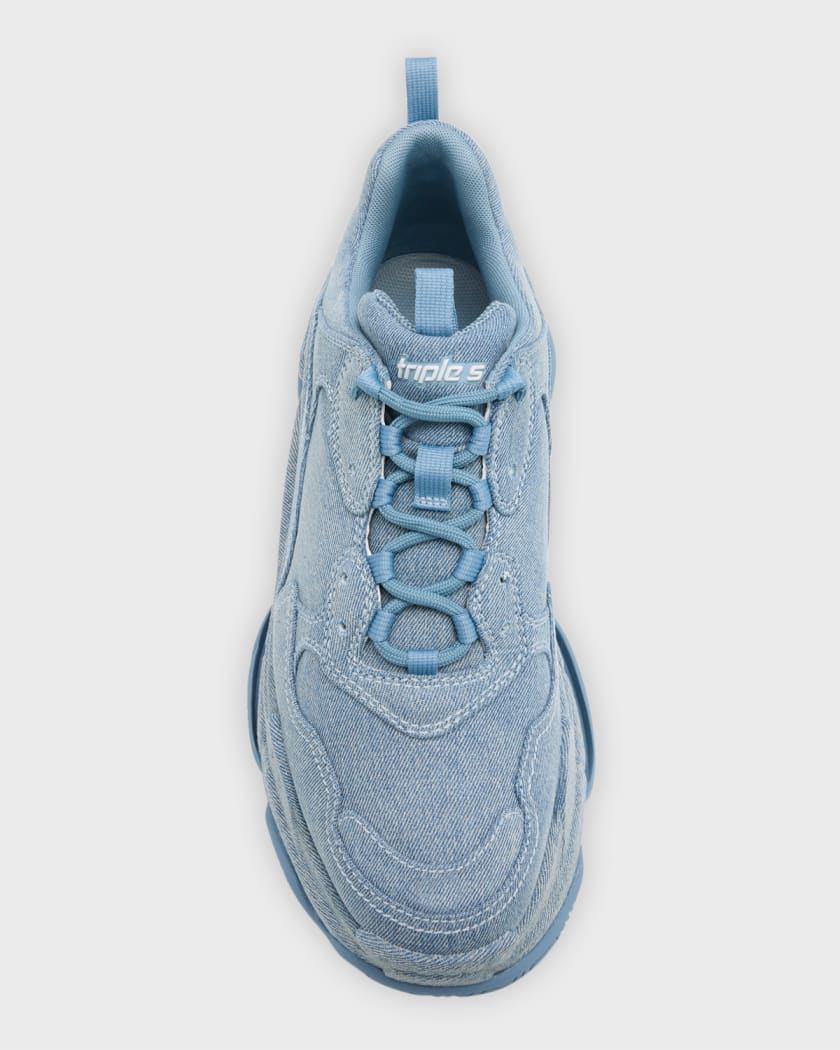 Balenciaga triple s mens navy discount