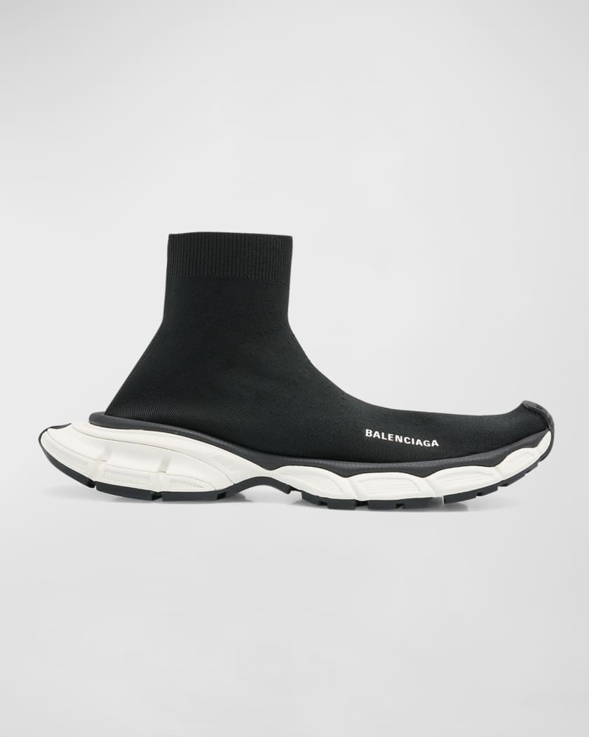 Balenciaga Men s 3XL Sock Recycled Knit Sneakers Neiman Marcus