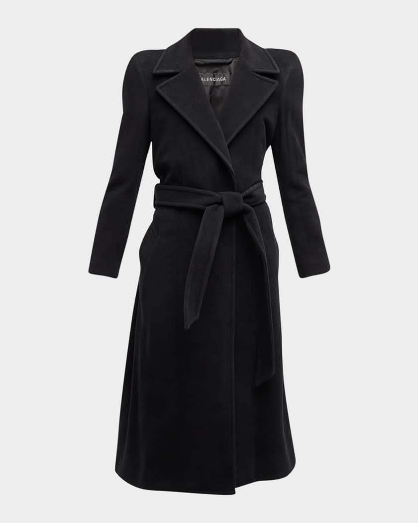 Long deals fitted coat