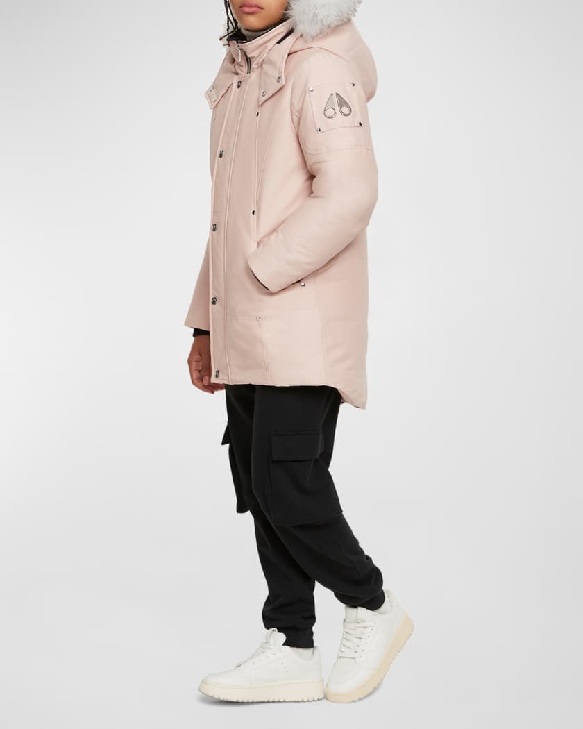 Kid's Parka Shearling Coat