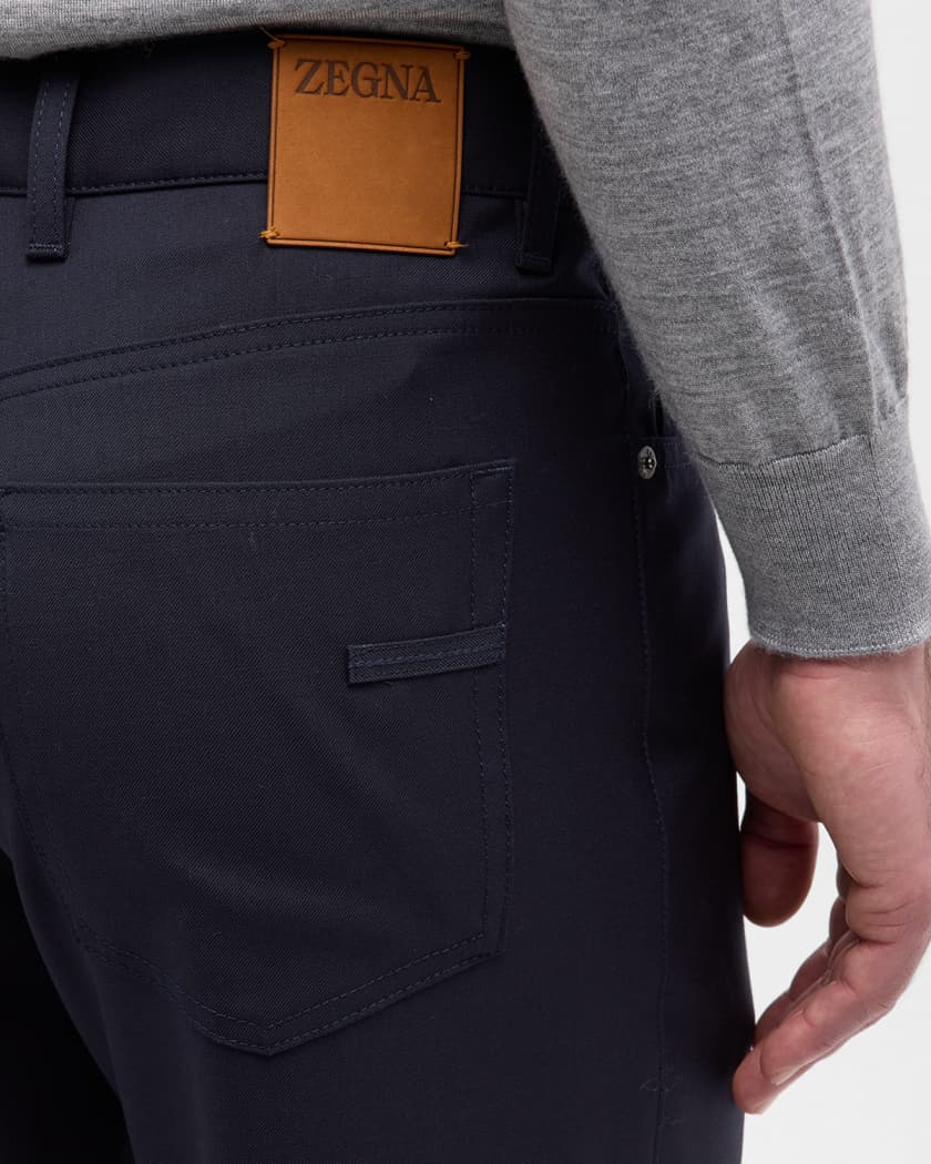 Men's Wool 5-Pocket Pants