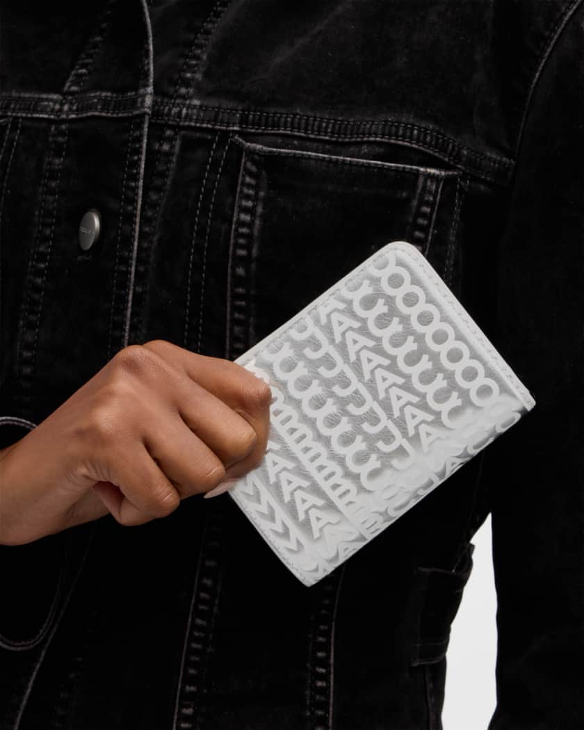 Marc jacobs the monogram jacquard mini compact wallet – Alpha Pantheon