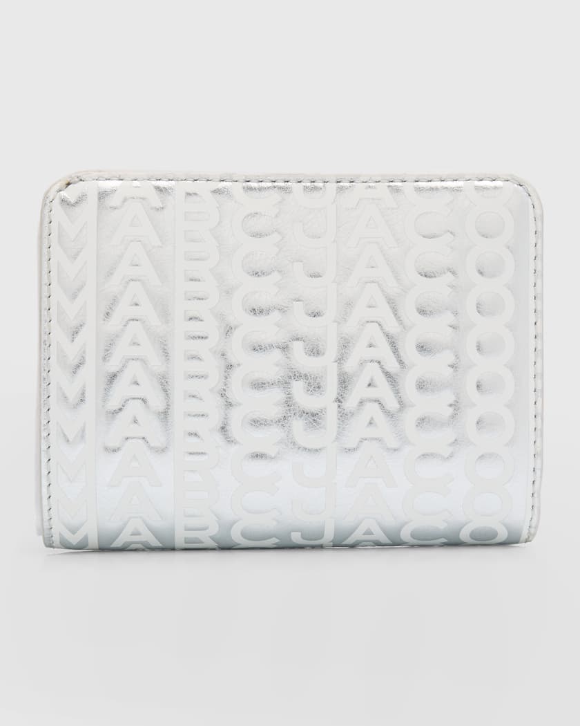  Marc Jacobs Women's Snapshot Compact Wallet, Black