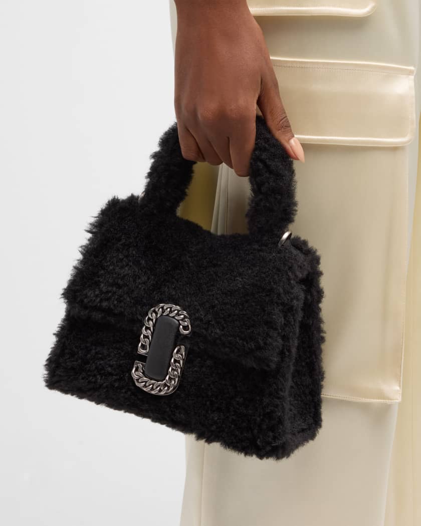 Marc Jacobs The Teddy Mini Tote Bag in Fluffy Green
