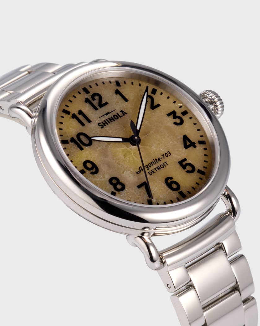 Shinola petoskey stone watch for sale 2025