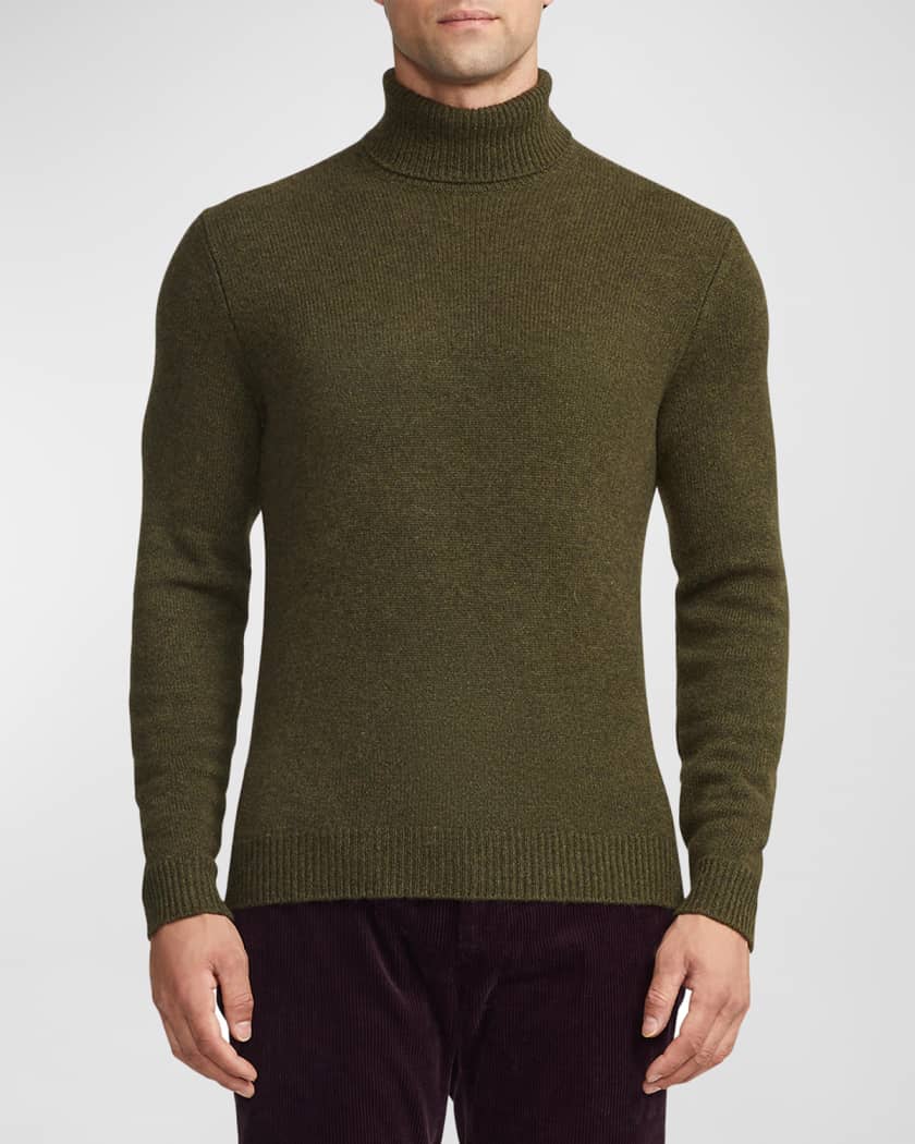 J crew men's on sale cashmere turtleneck sweater