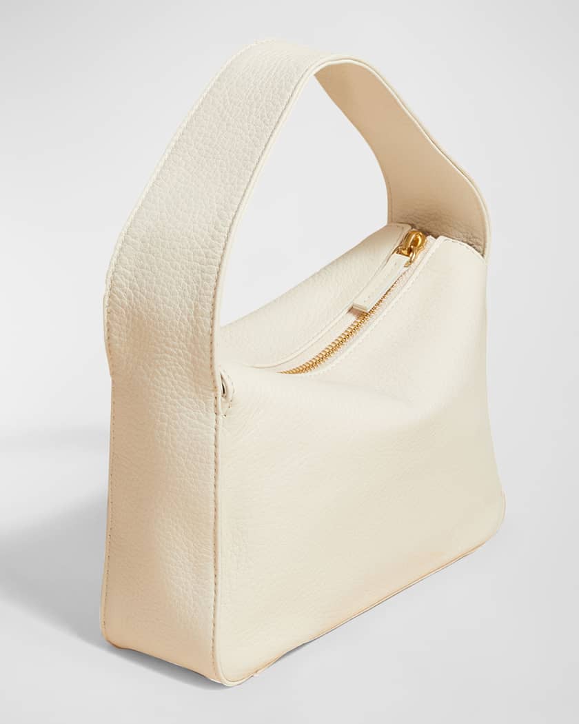 Vintage Neiman Marcus White Quilted Diamond Stitch Crossbody Bag