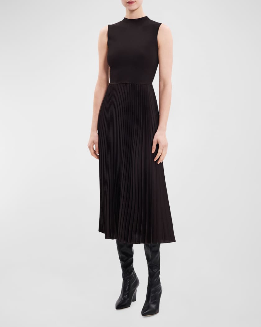 Theory pleated deals day dress