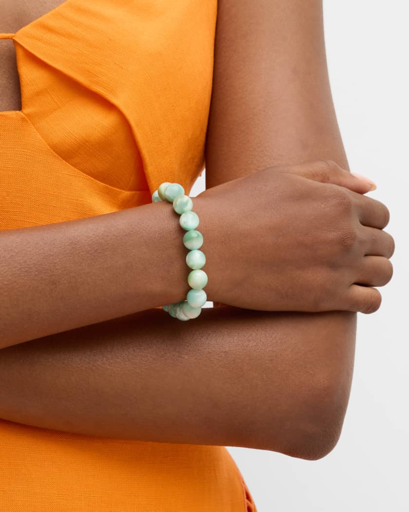 Green moonstone hot sale bracelet