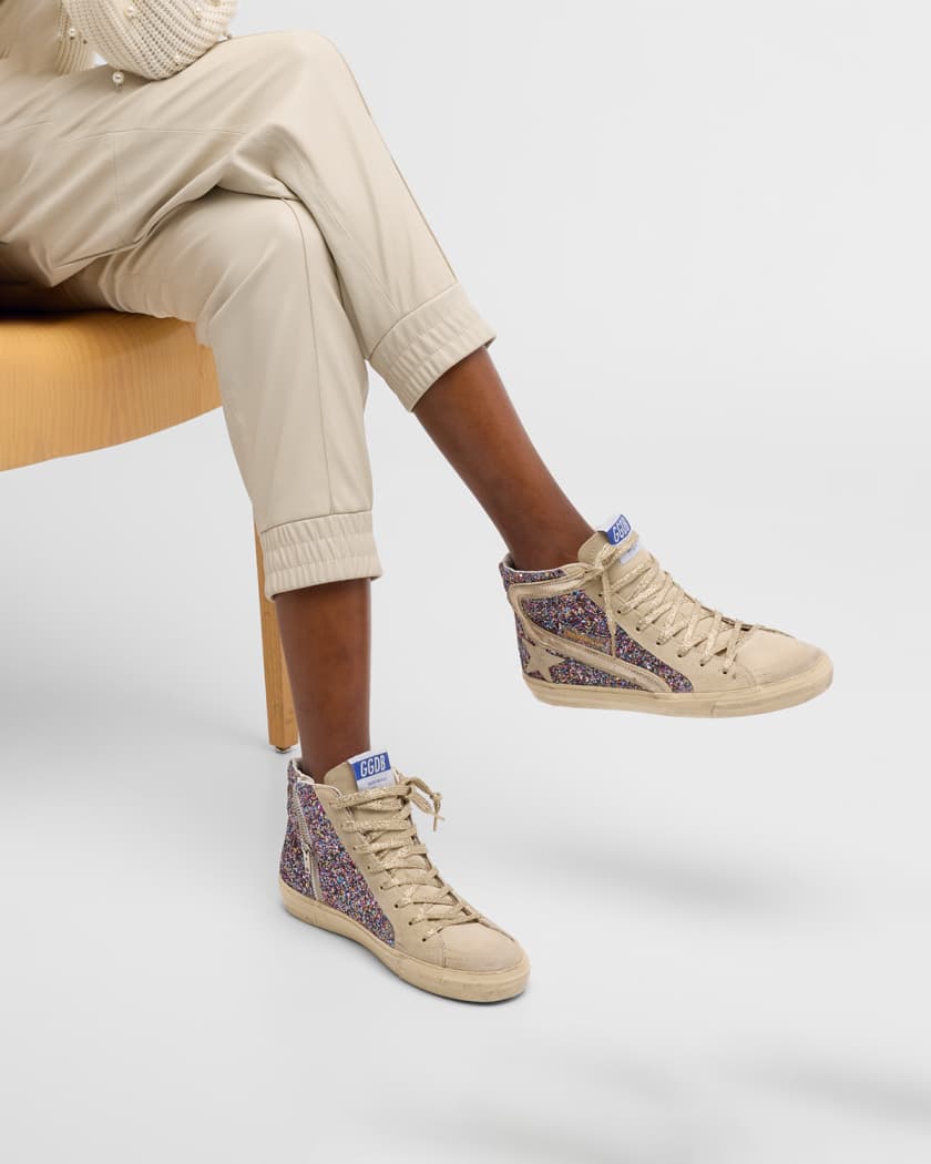 Golden goose cheap glitter multicolor