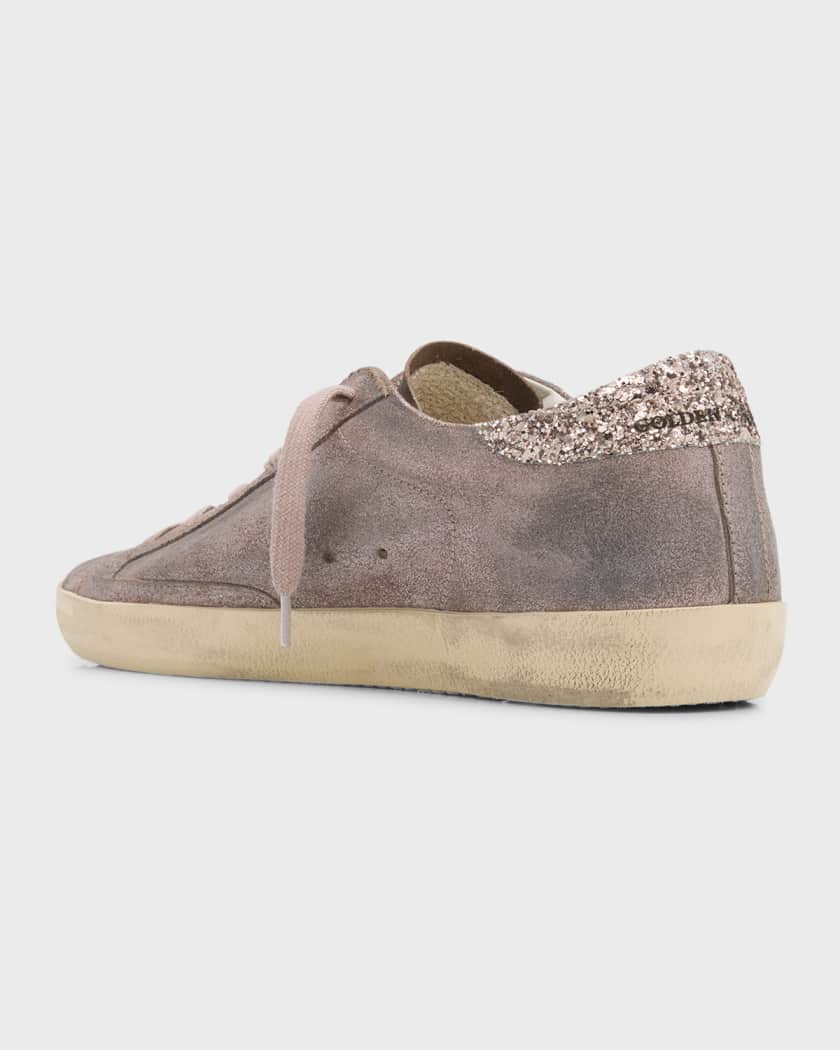 Golden Goose Superstar Metallic Glitter Low Top Sneakers Neiman