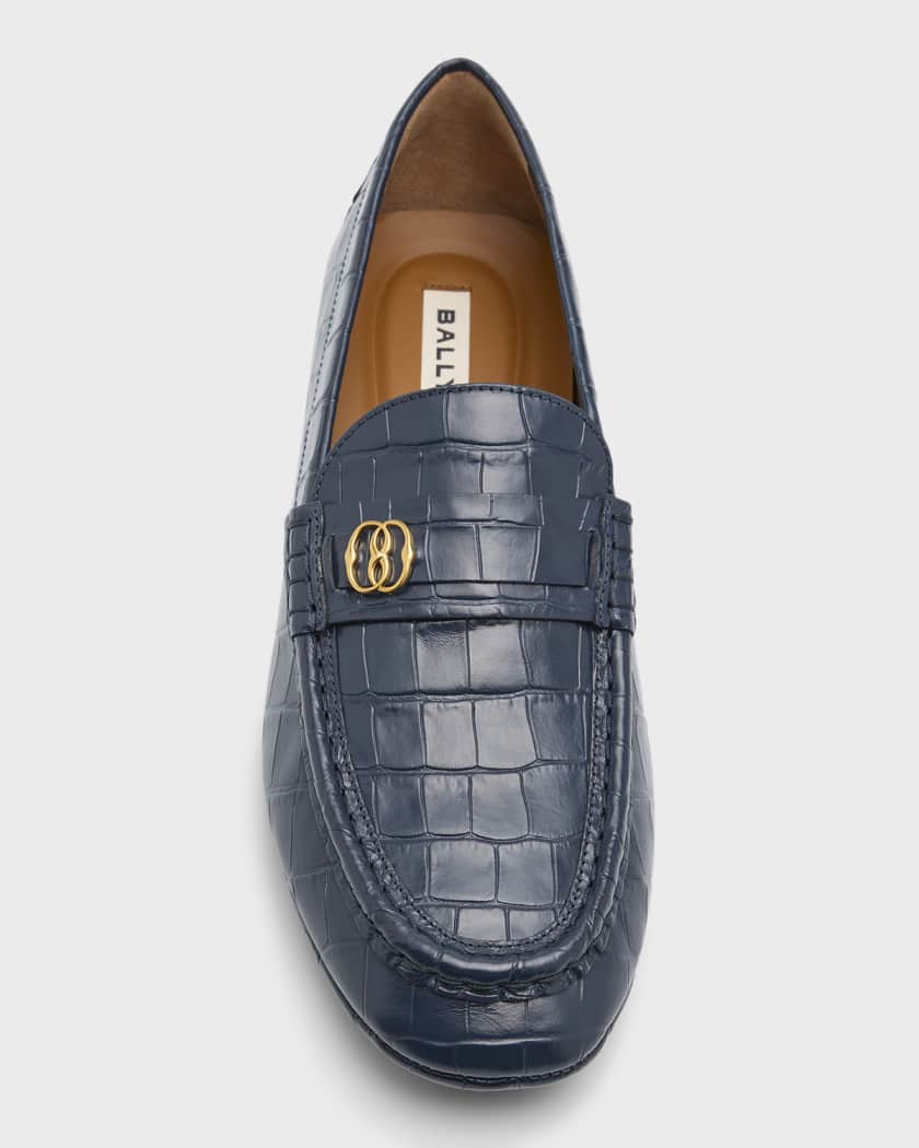 Bally crocodile shoes new arrivals