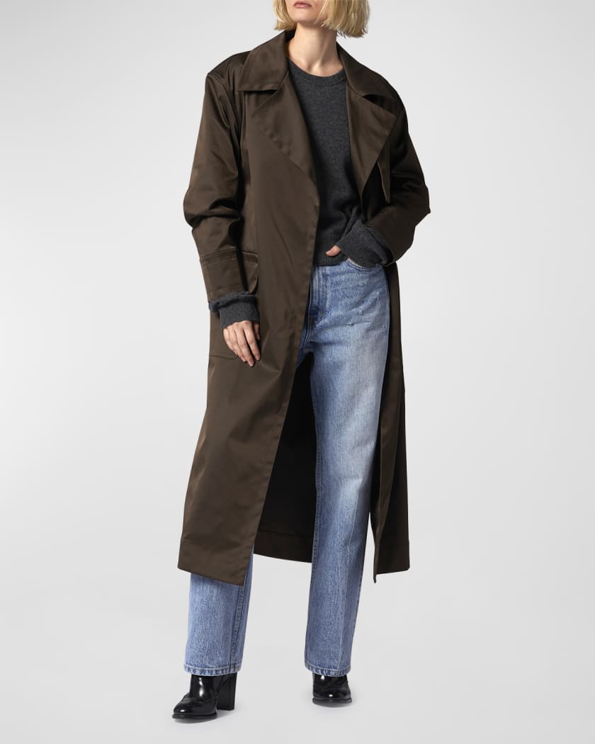 【J.W.ANDERSON】wrap front TRENCH COAT