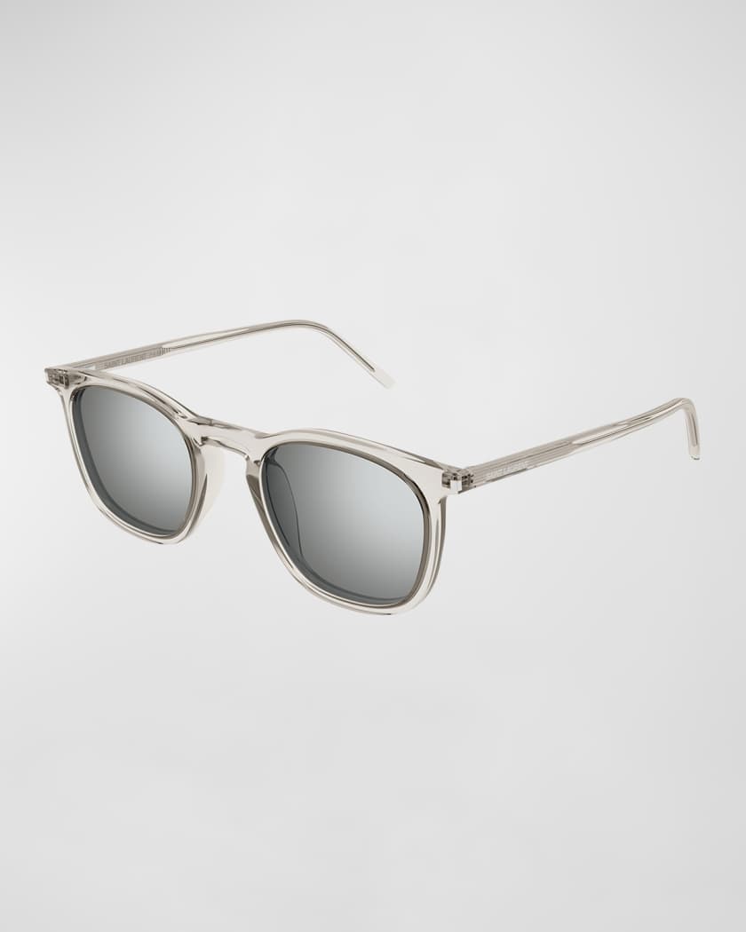 Saint Laurent Men's Square-Frame Sunglasses