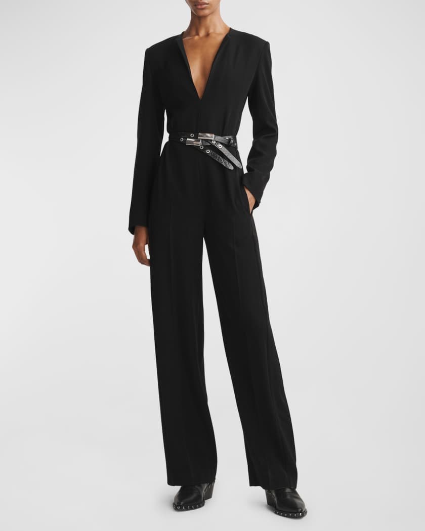 Neiman marcus black jumpsuit new arrivals