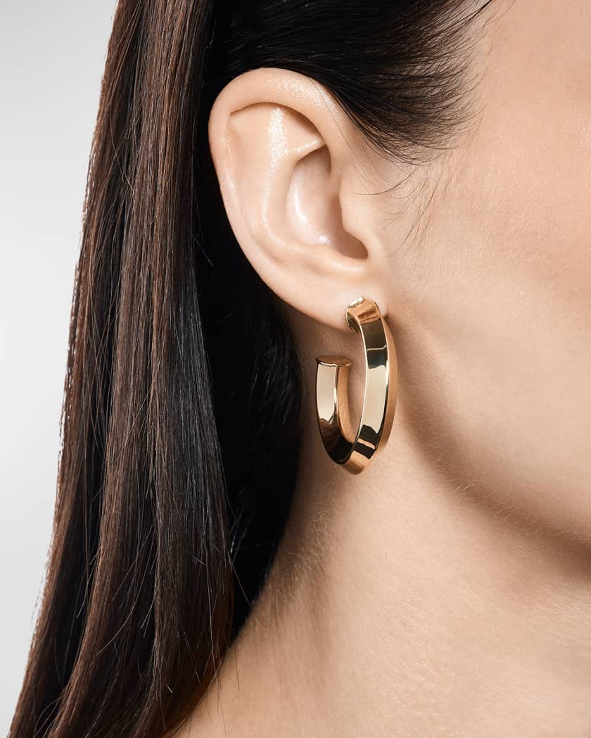 Match My Energy 14KT Gold Hoop Earrings