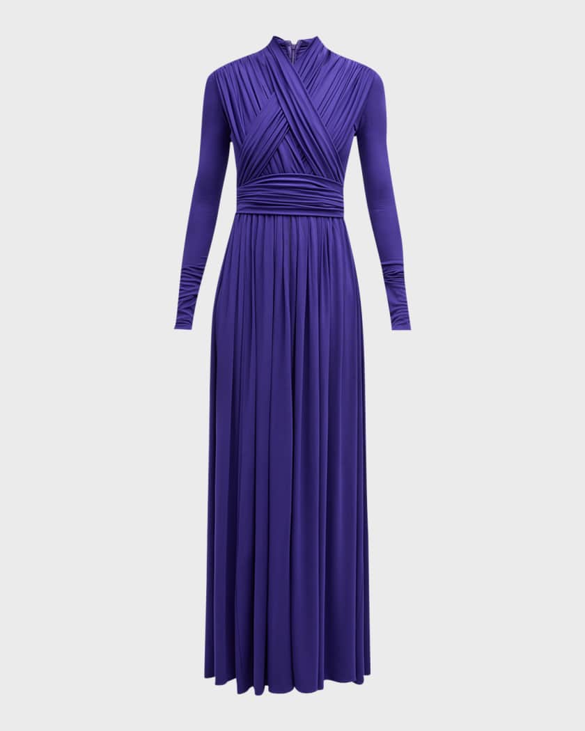 Neiman marcus long discount sleeve evening gowns