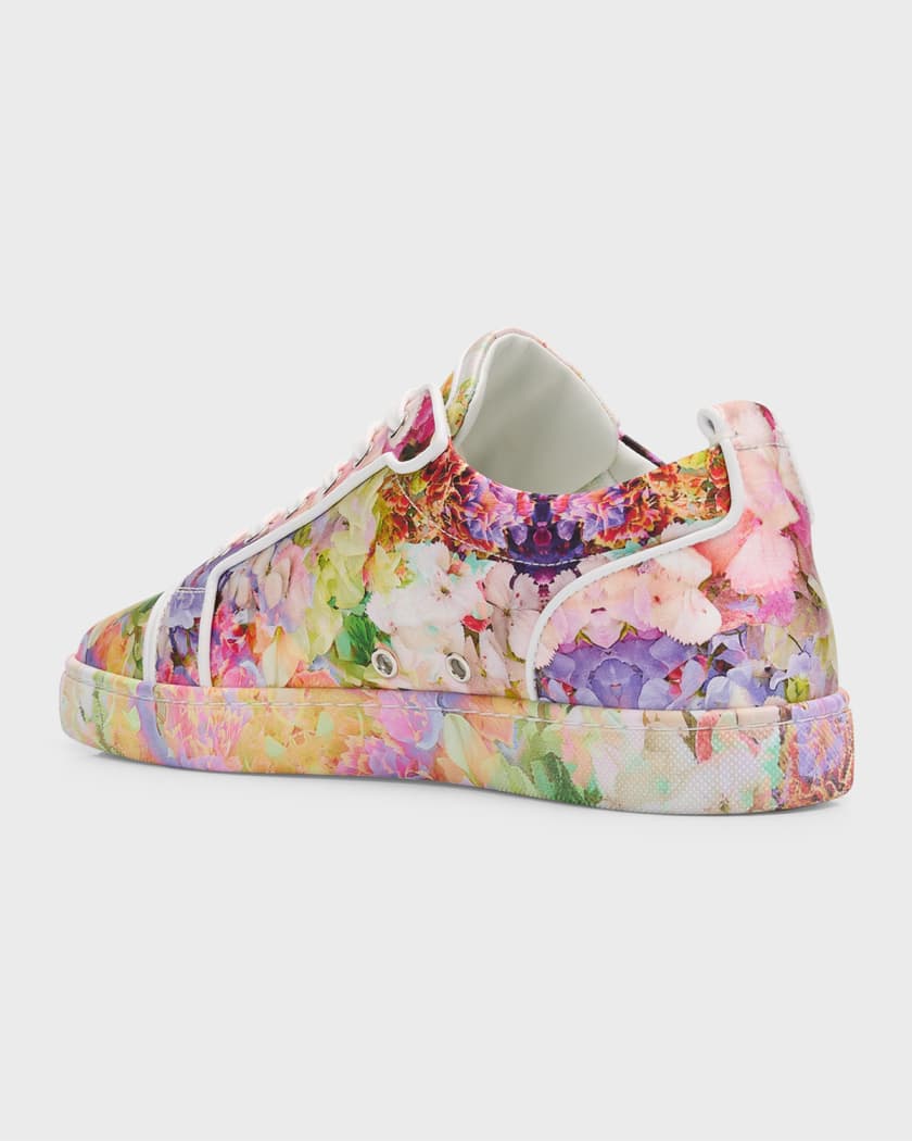 Christian louboutin floral shoes best sale