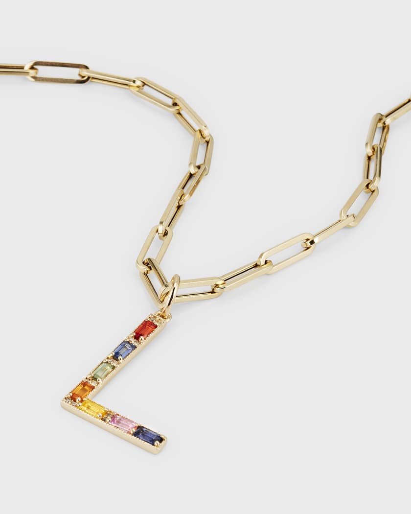 Louis Vuitton Monogram Colors Chain Necklace