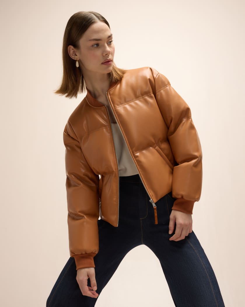 Vince quilted puffer coat discount