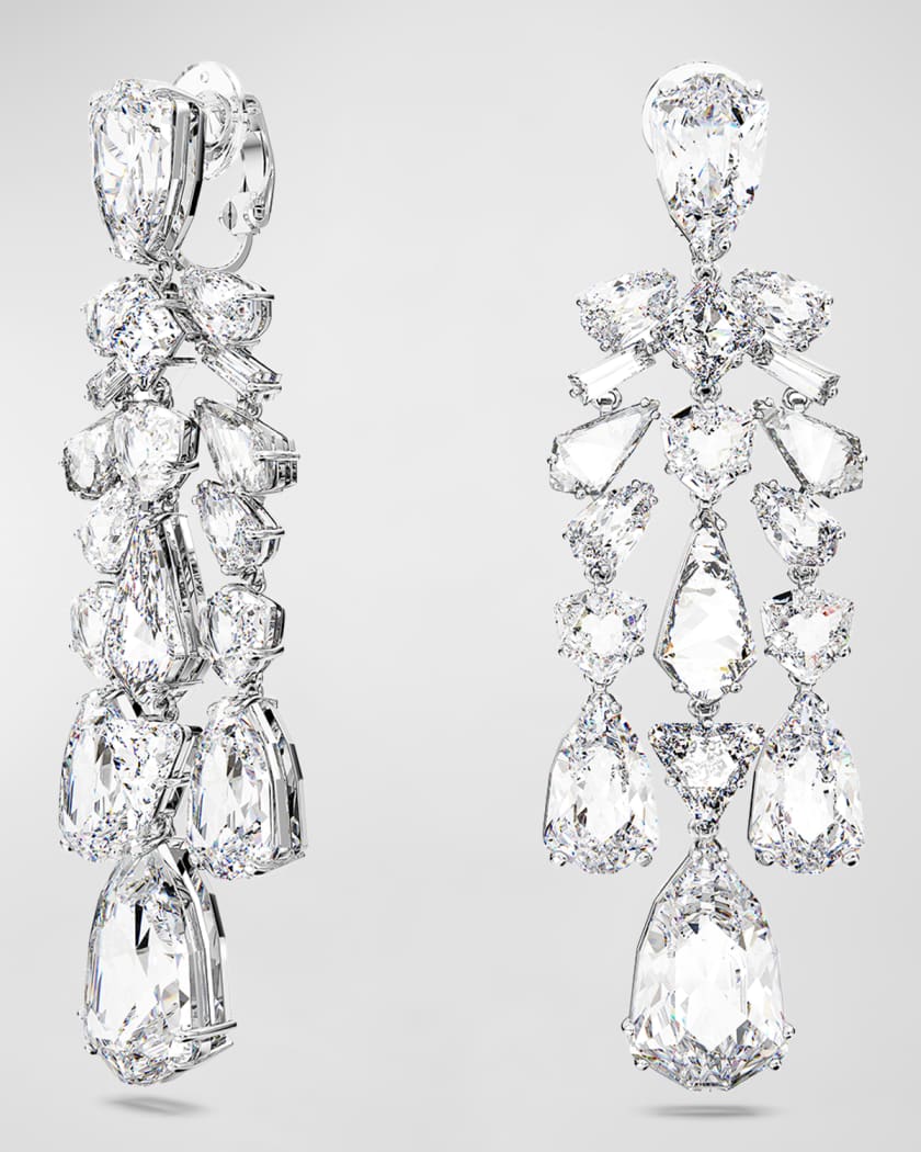 Swarovski crystal hanging earrings outlet