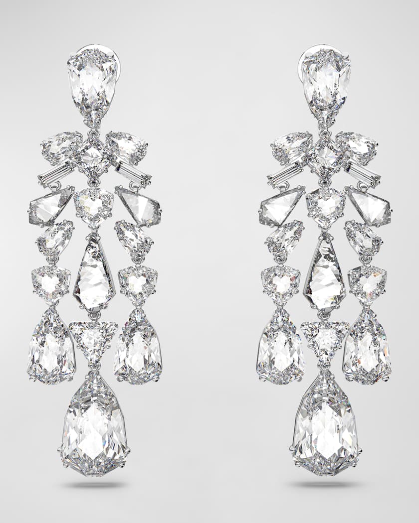Swarovski crystal chandelier earrings discount