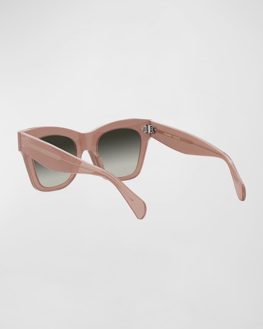 Celine Cat-eye Acetate Sunglasses in Pink