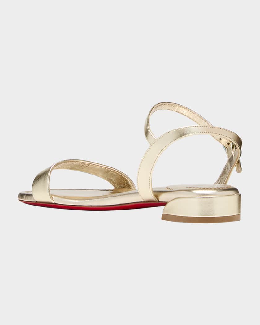 Sweet Jane Red Sole Ankle-Strap Sandals
