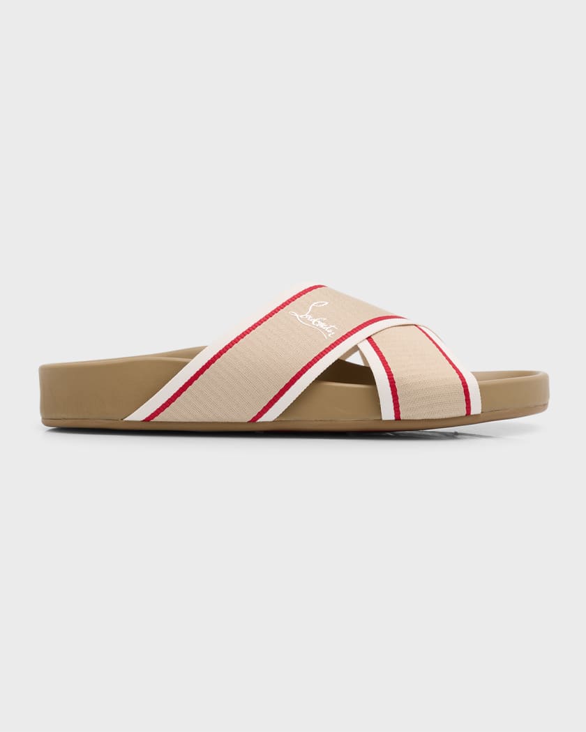 Christian Louboutin Loubi Flip Black Sandals – Zoo Fashions