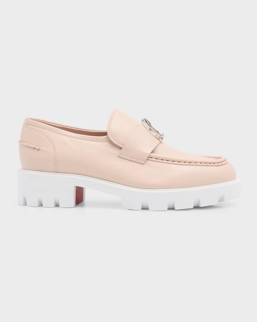 Red bottom sale loafers womens