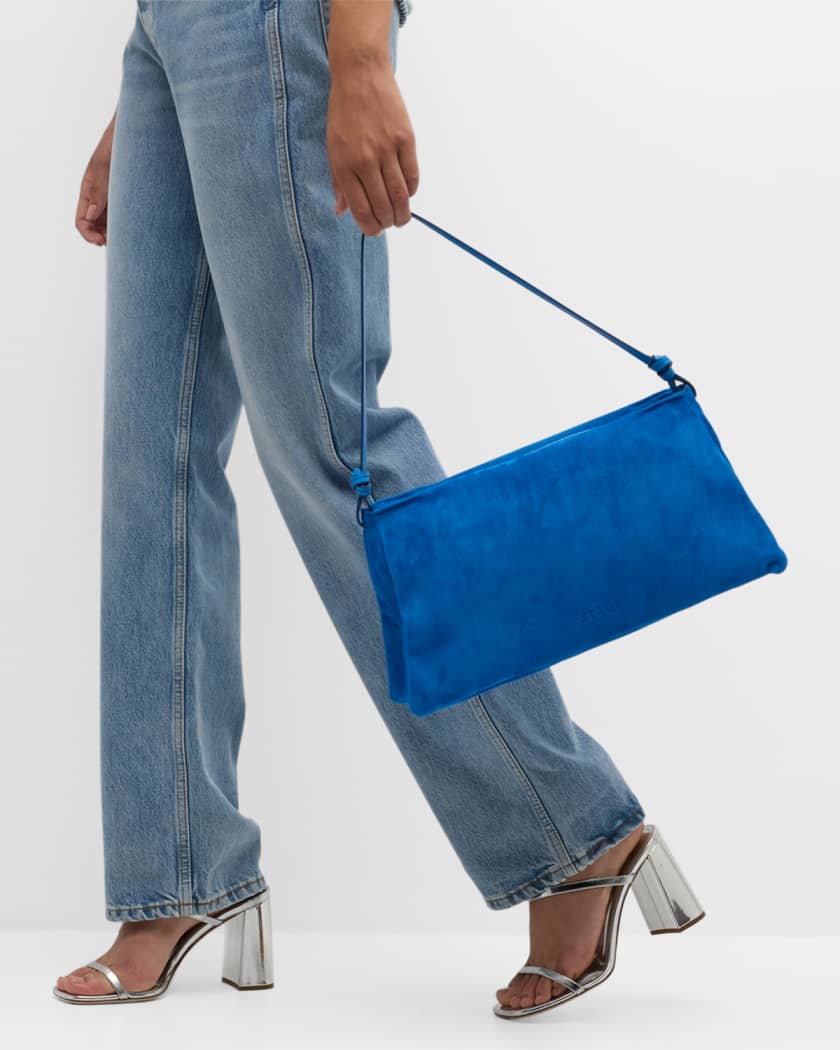 VIVI CROSSBODY BAG DIRECTOR BLUE SUEDE