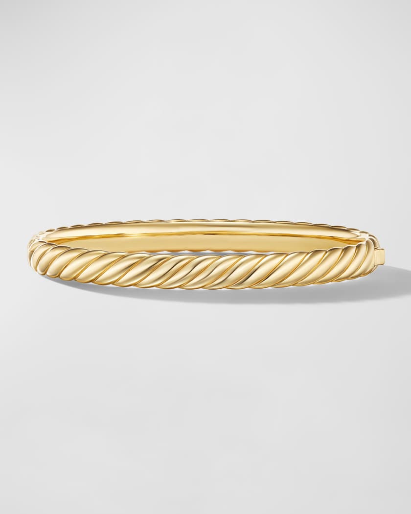 David Yurman Cable Loop Bracelet with 18K Gold