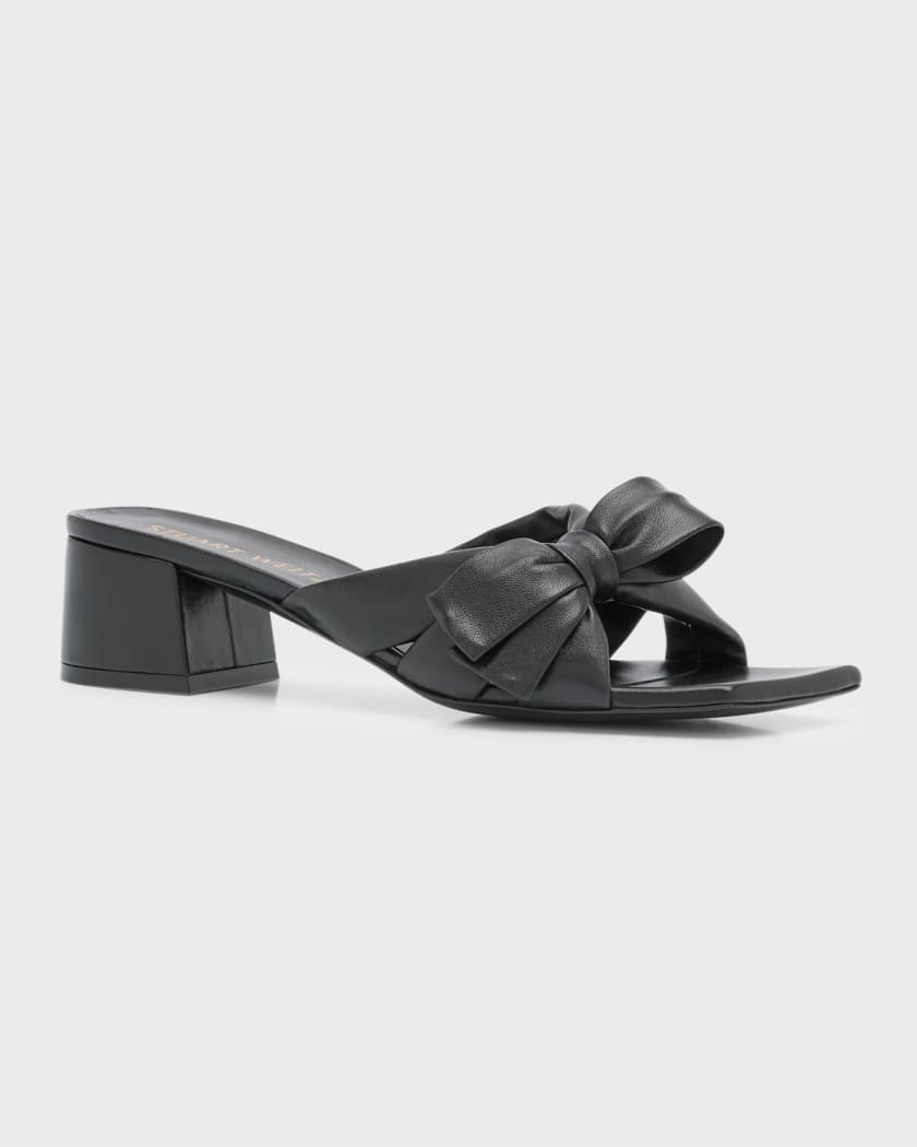 Bow mule sandals sale