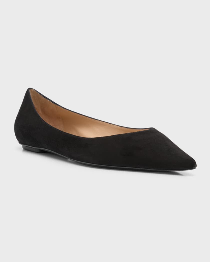 Stuart weitzman suede flats 2025