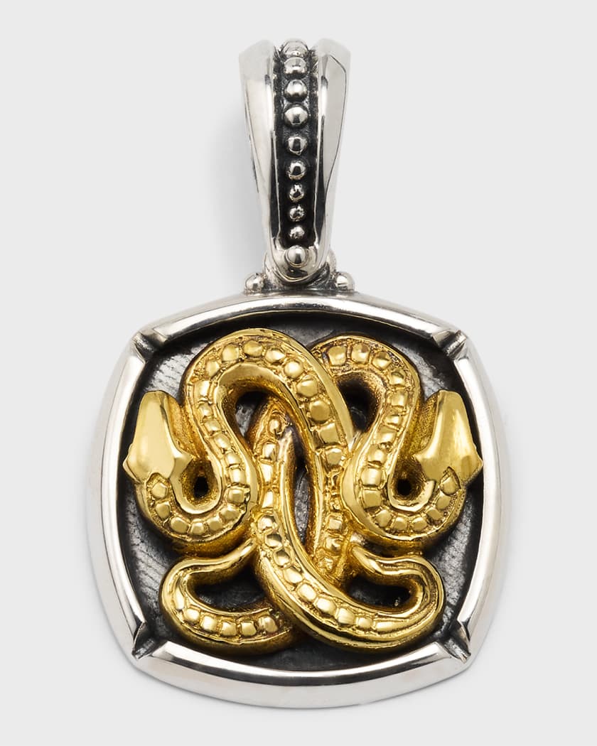 Konstantino Men s Two Tone Serpent Pendant Neiman Marcus