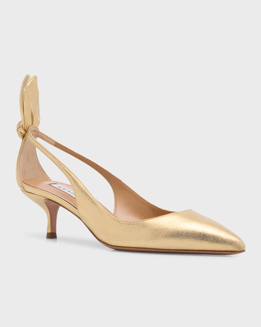Aquazzura hotsell kitten heel