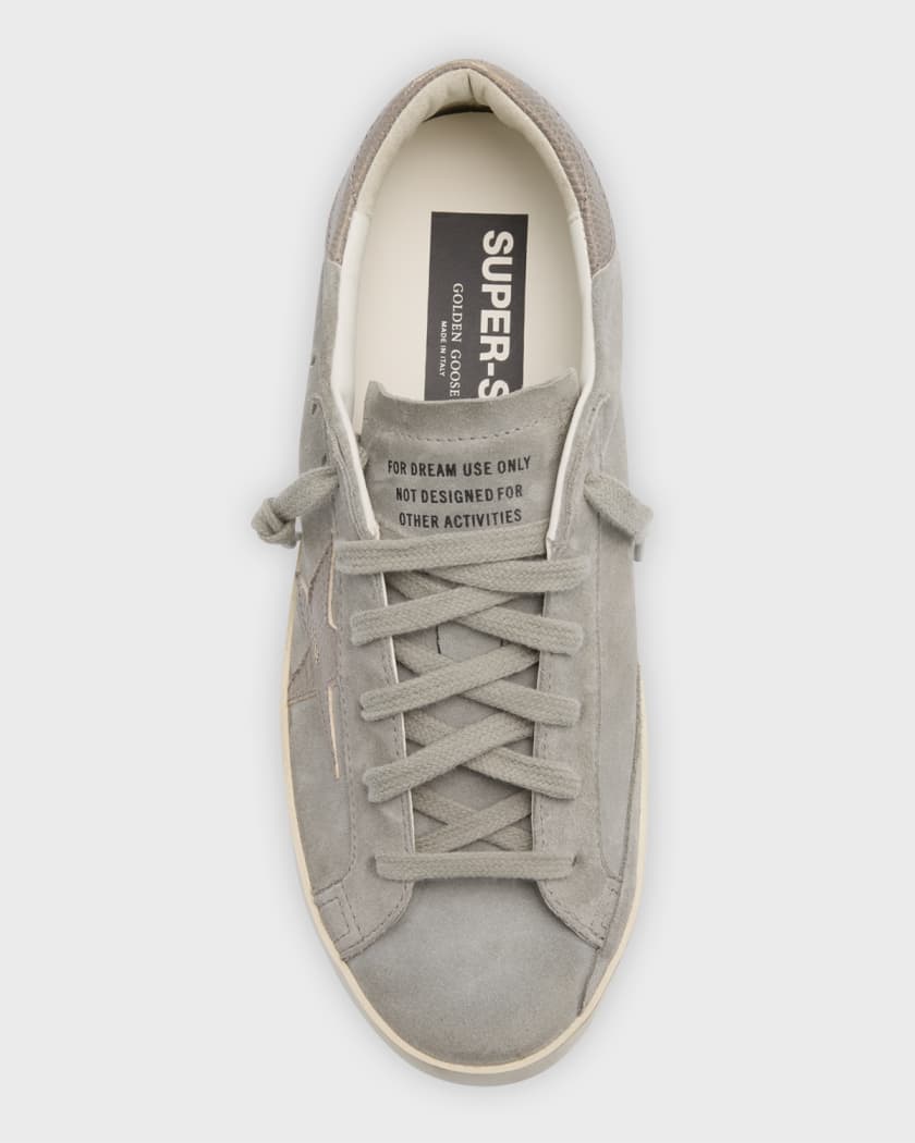 Golden goose 2024 grey suede