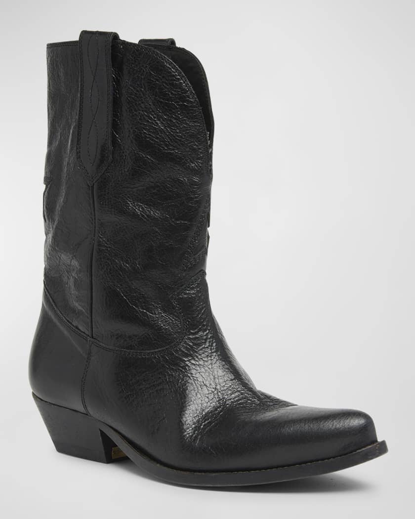 Wish Star Leather Cowboy Boots
