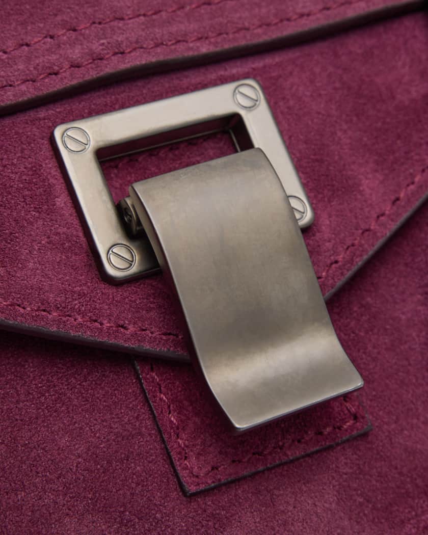 Magenta suede proenza schouler bag best sale