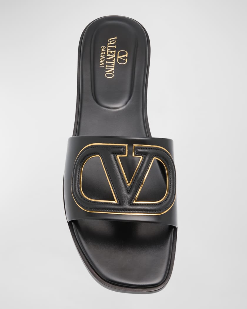 Slide sandal with vlogo detail 5mm sales