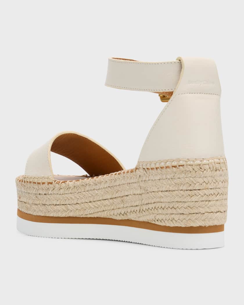 White flatform espadrilles new arrivals