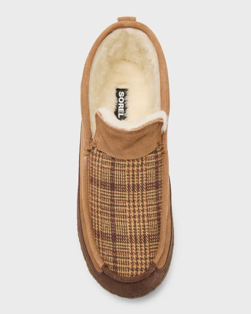 Men s Manawan II Suede Moccasin Slippers
