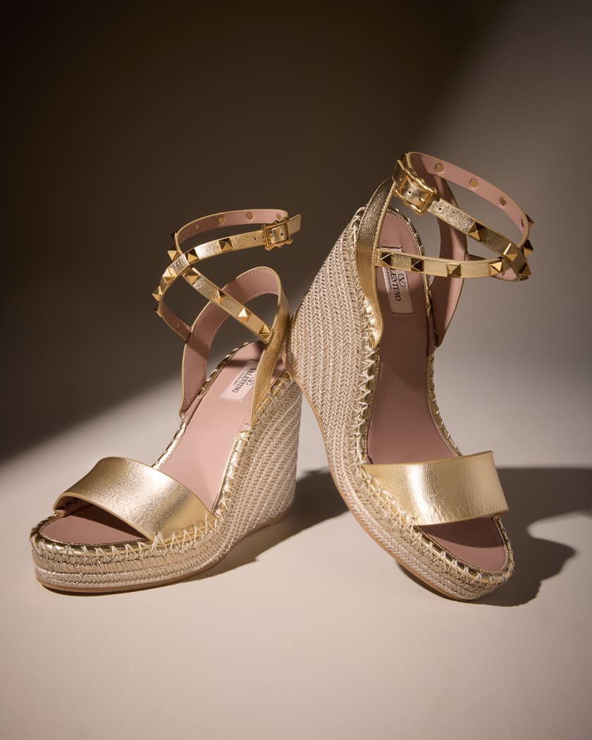 Valentino rockstud wedge store