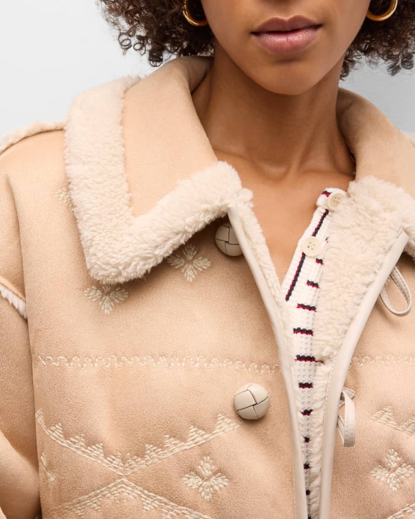 Mother faux fur jacket online