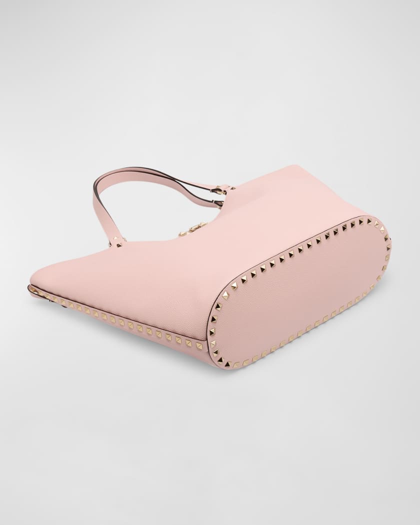Valentino Garavani Small Rockstud Leather Tote Bag Neiman Marcus