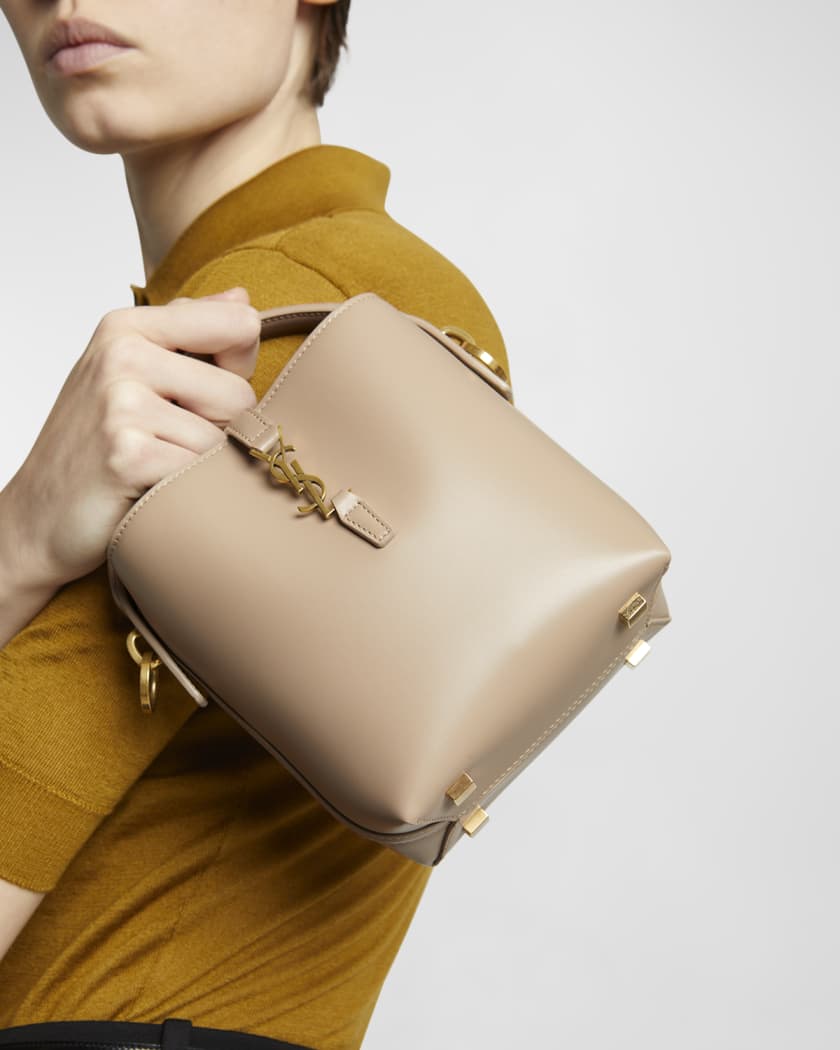 Le 37 Mini YSL Bucket Bag in Smooth Leather