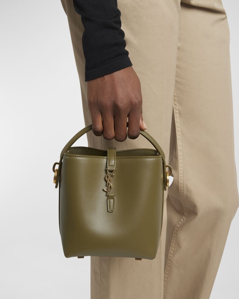 Le 37 Mini YSL Bucket Bag in Smooth Leather